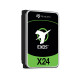 SEAGATE EXOS X24 16TB 7200 RPM 512e SATA Enterprise HDD - ST16000NM002H